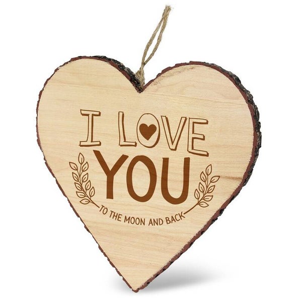 Deco hart  - I love you