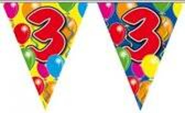 Vlaggenlijn 3 jaar