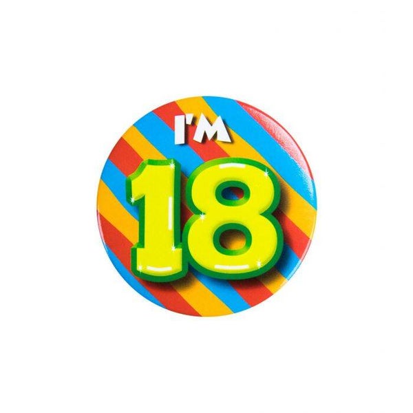 Button 18 jaar