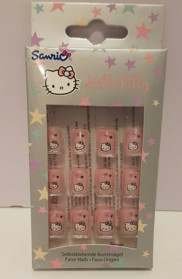 Hello Kitty nagelset