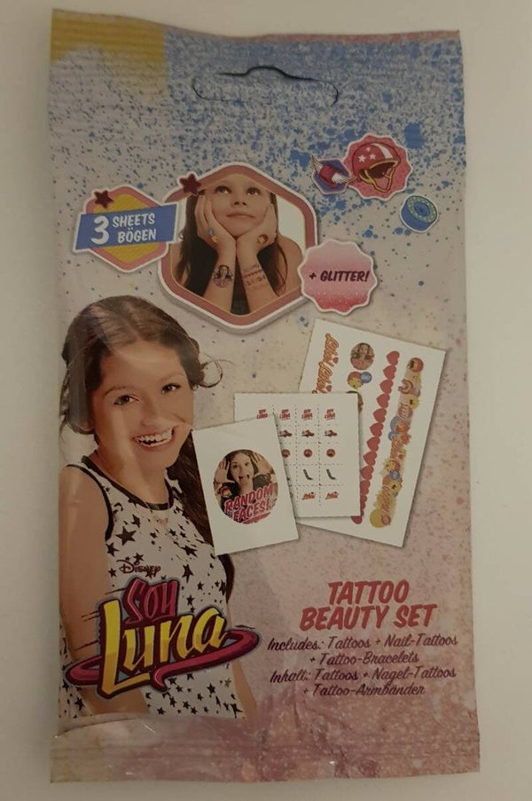 Soy Luna tattoos en nagel tattoos