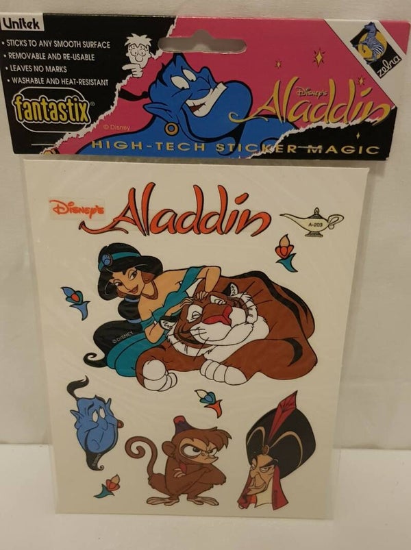Aladdin magic stickers