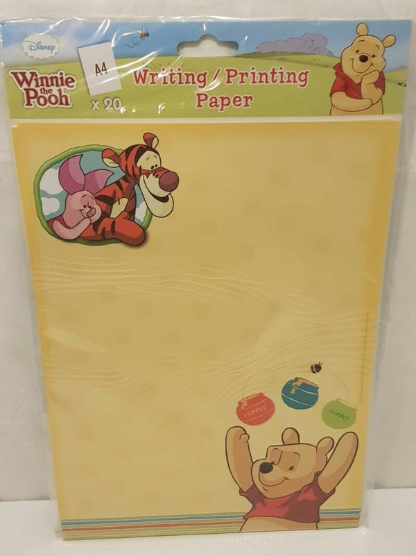 print / schrijfpapier  8 delig Disney