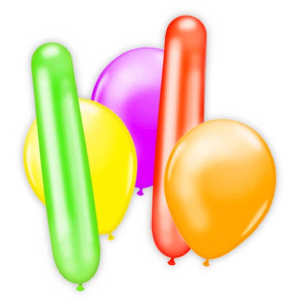 Mix latex ballonnen 20 stuks