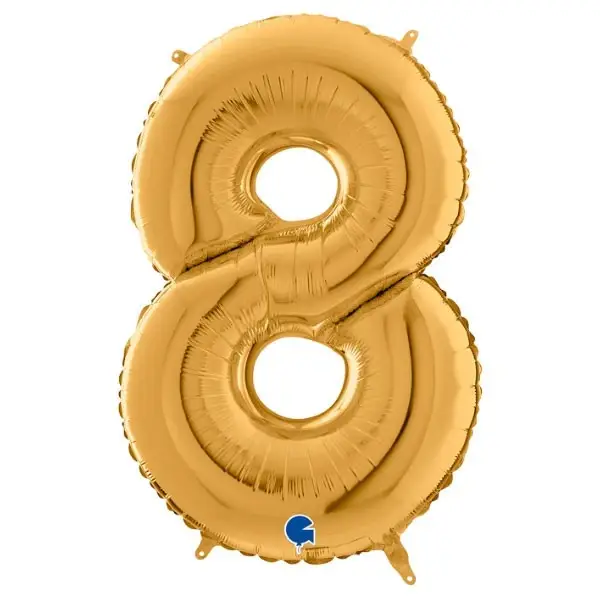 Cijfer 8 goud
