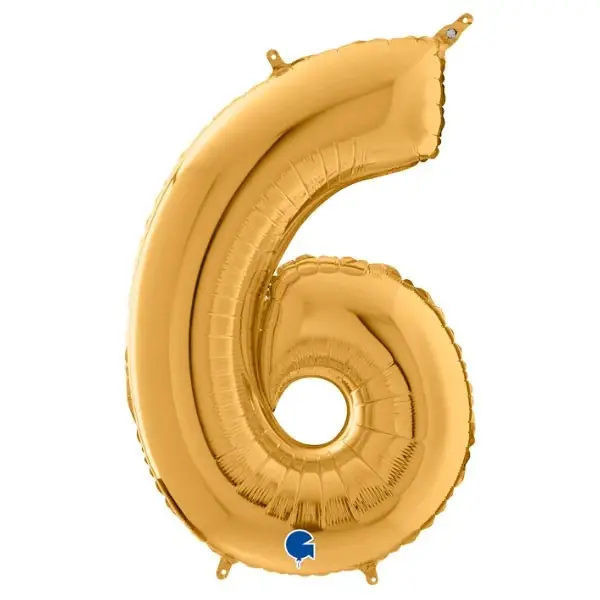 Cijfer 6 goud