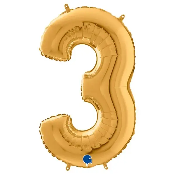 Cijfer 3 goud