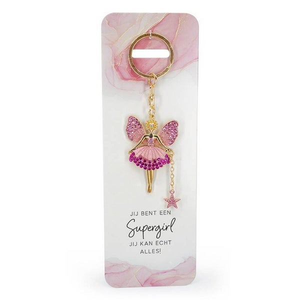 Engel sleutelhanger  - supergirl