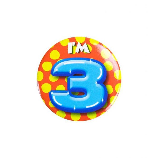 Button 3 jaar