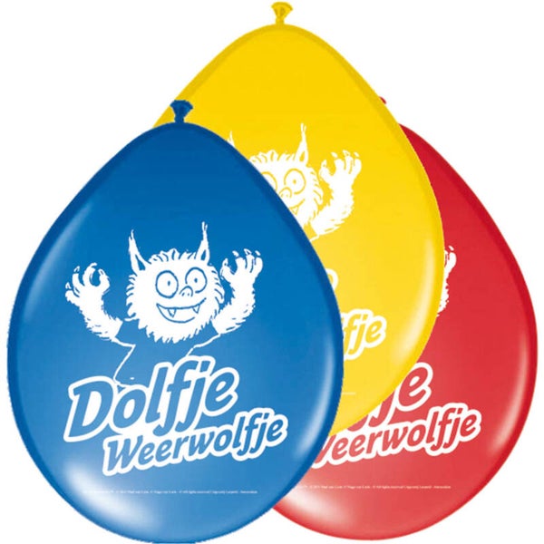 Dolfje Weerwolfje Ballonnen 8 Stuks