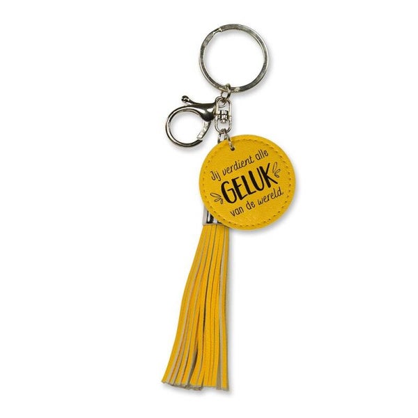 Tassel sleutelhanger  - Geluk