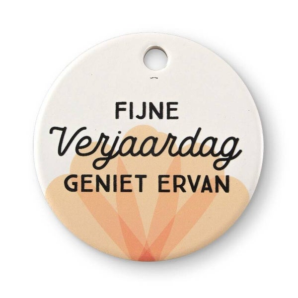 Magneet  - fijne verjaardag