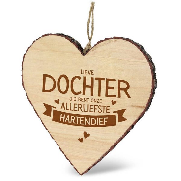 Deco hart  - dochter
