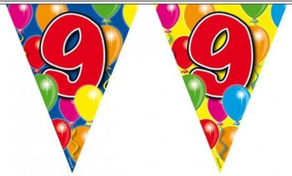 Vlaggenlijn 9 jaar