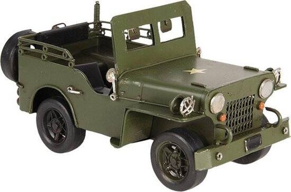 Decoratie Miniatuur Auto Groen Ijzer