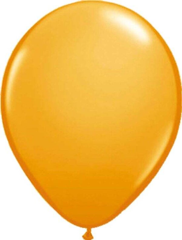 Ballonnen Oranje  23Cm 100 stuks