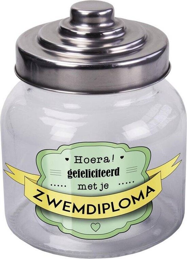 Snoeppot  - zwemdiploma