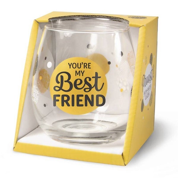 Wijn waterglas best friend