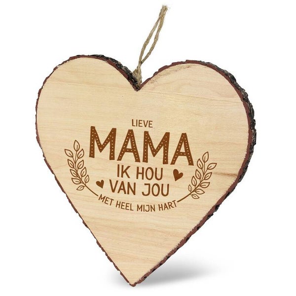 Deco hart  - mama