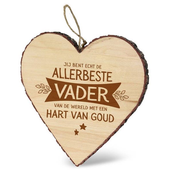 Deco hart  - vader