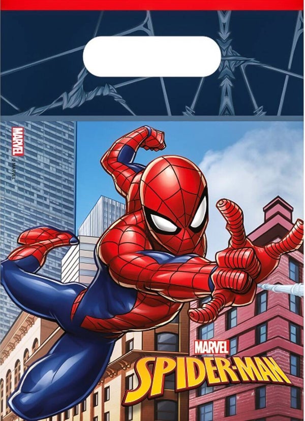 Uitdeelzakjes Spiderman