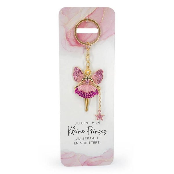 Engel sleutelhanger  - kleine prinses