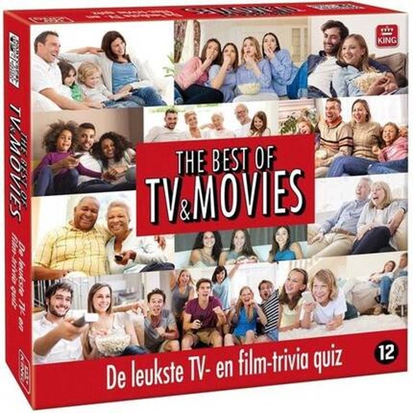Best of TV & Movies - Bordspel met Vragen over Film en Televisie