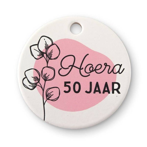 Magneet  - hoera 50 jaar