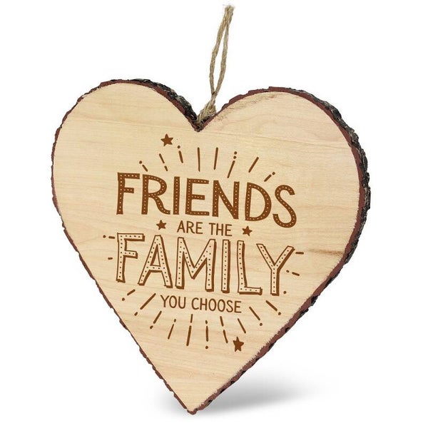 Deco hart  - friends are....