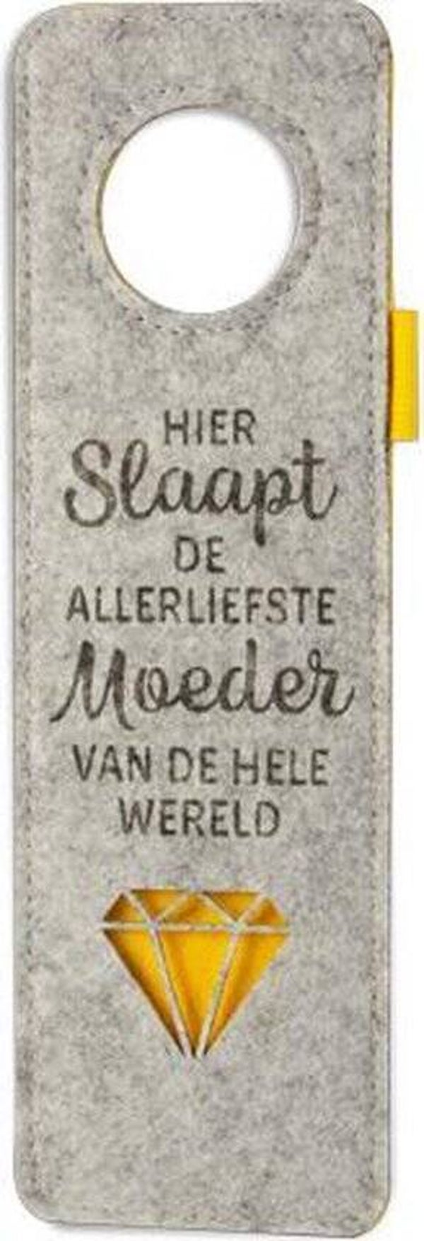 Deurhanger allerliefste moeder