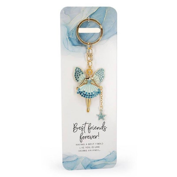 Engel sleutelhanger  - best friends