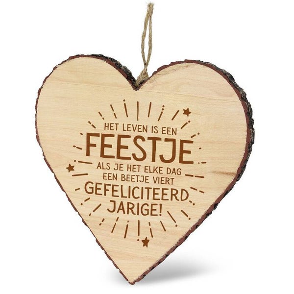 Deco hart  - feestje