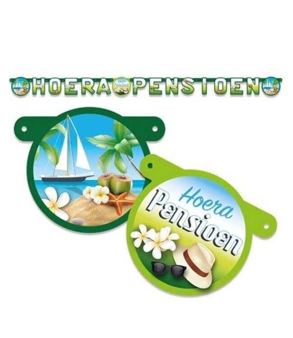 Letterslinger Hoera pensioen