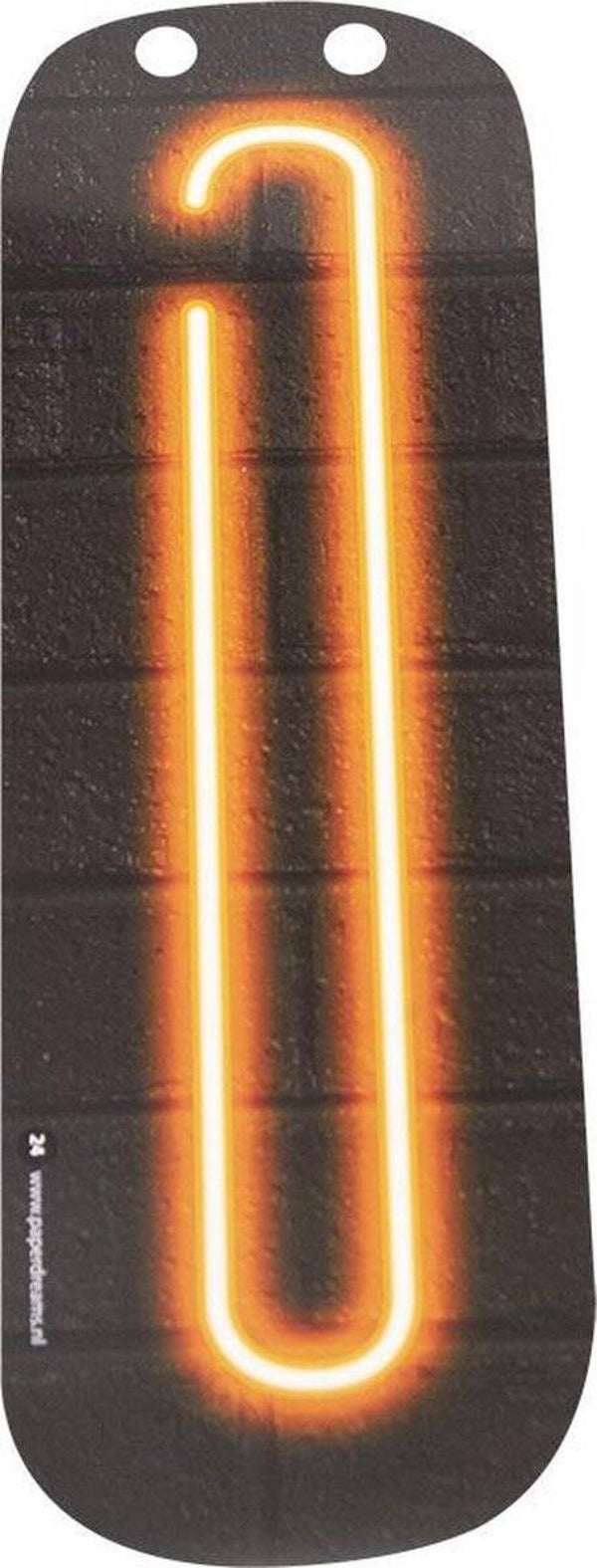 Neon letter i