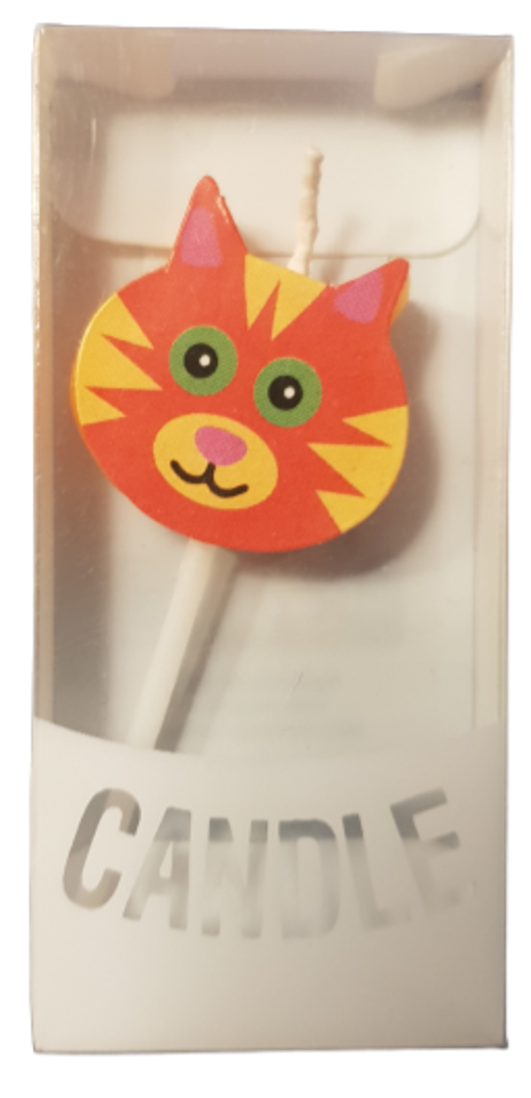 Mini kaarsje poezenkop