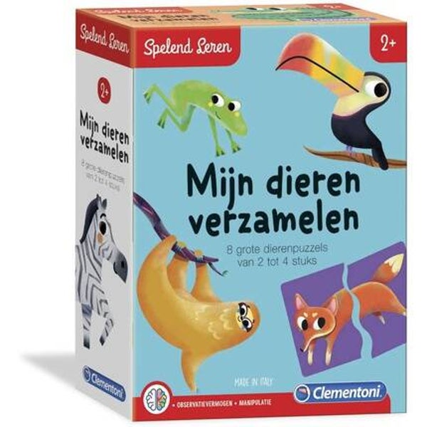 Spelend Leren Mijn Dieren Verzamelen Educatief spel