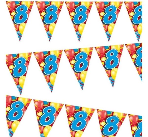 Vlaggenlijn 8 jaar