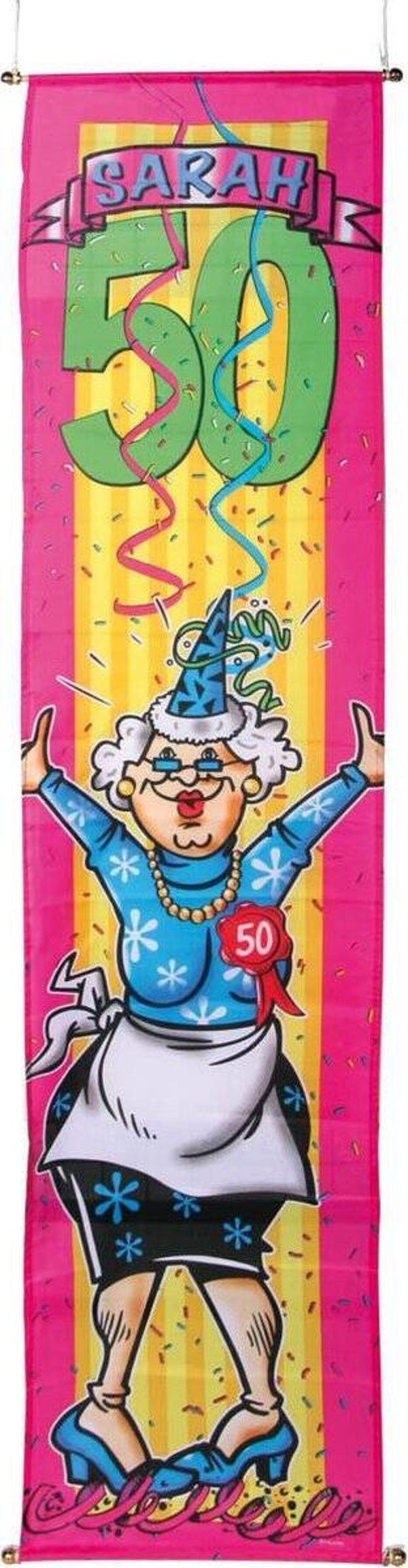 50 Jaar Sarah banner