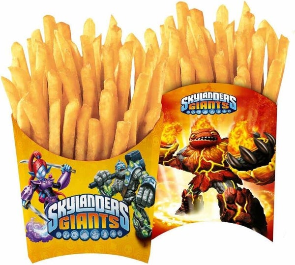 Skylanders Giants Patatbakjes - 4 stuks
