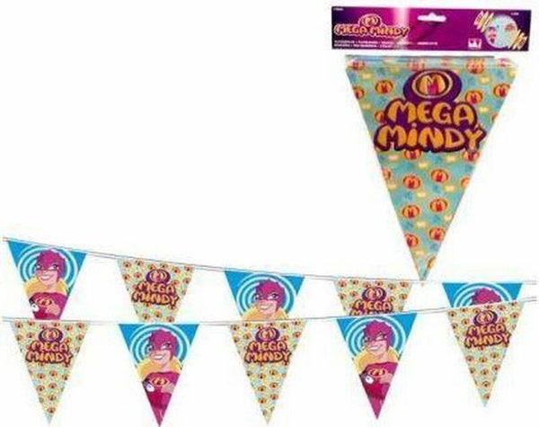 Mega Mindy vlaggenlijn 6 meter