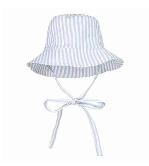 UV bucket hat - Blauw/wit gestreept