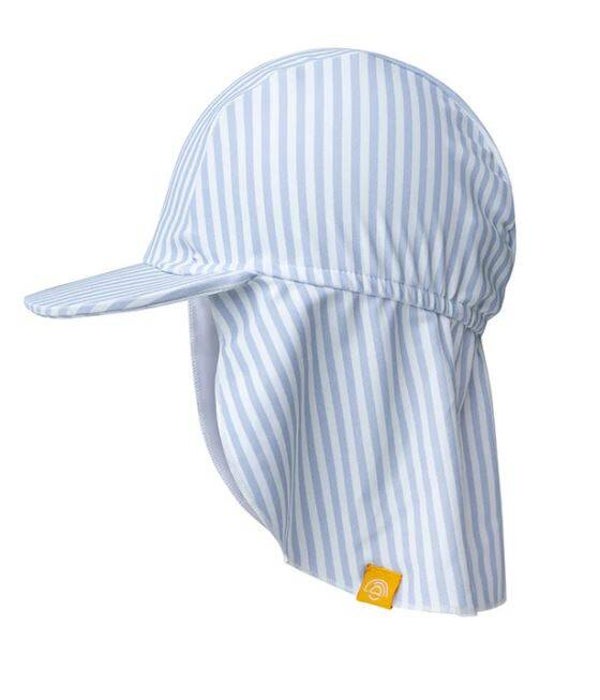 UV zonnepet - Blauw/wit gestreept