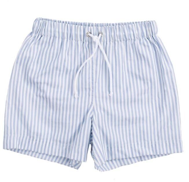 UV zwemshort - Blauw/wit gestreept