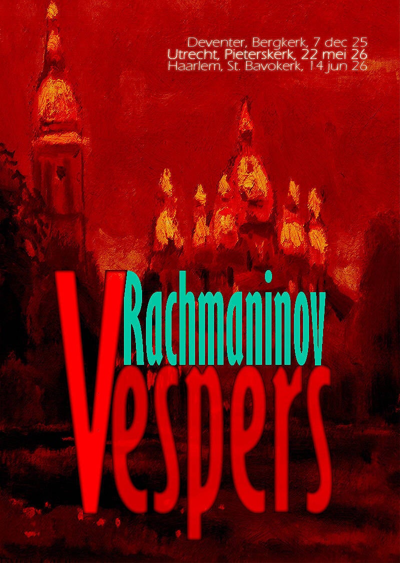 2025/2026 Vespers Rachmaninov