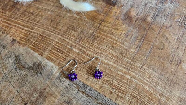 Kraal oorbellen #1014