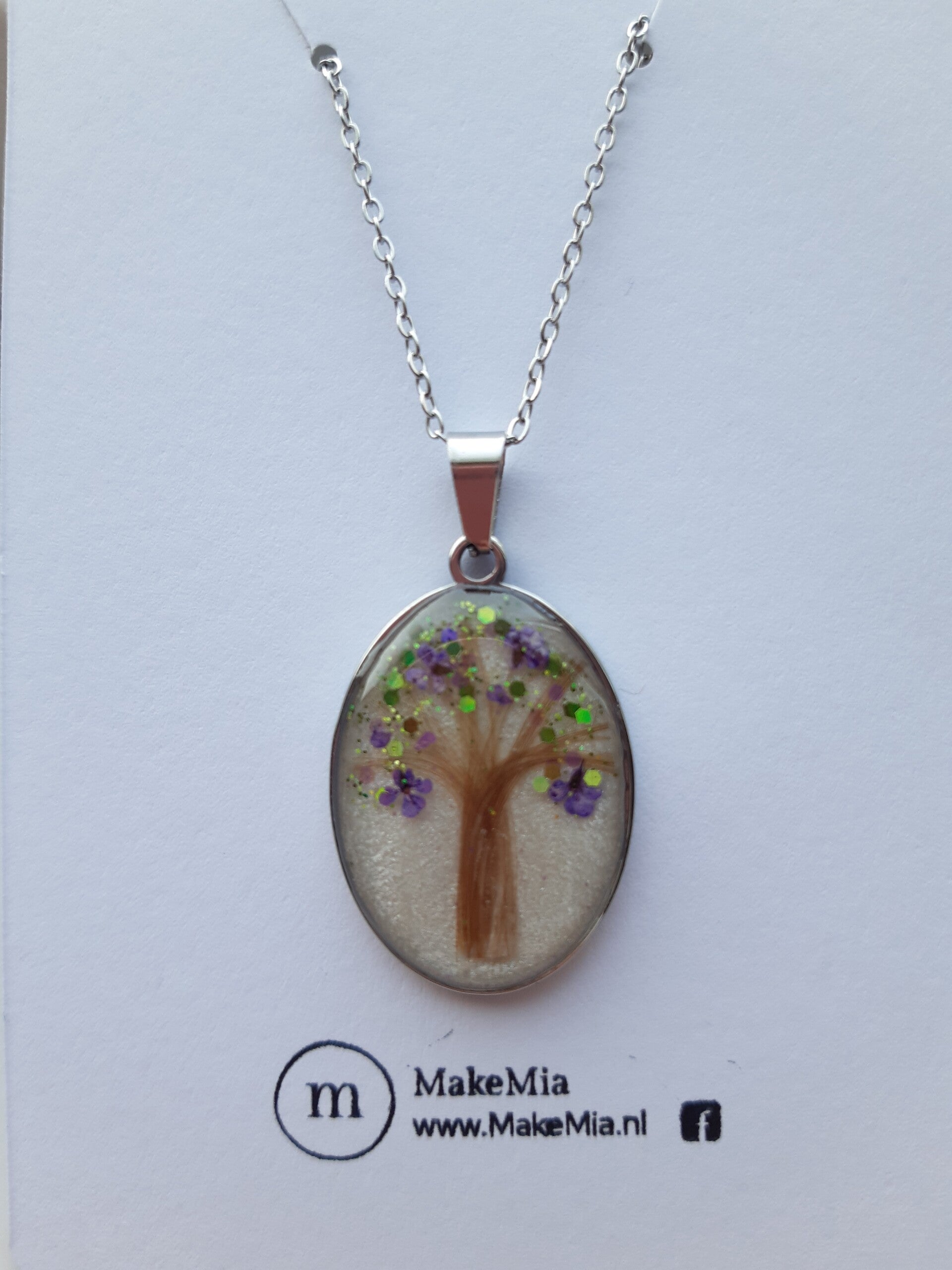 Gepersonaliseerde hanger Ovaal