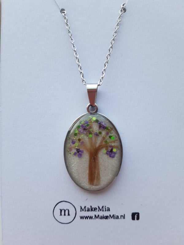 Gepersonaliseerde hanger Ovaal