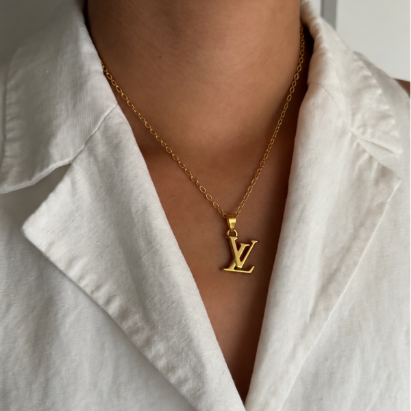 Authentic Louis Vuitton keychain LV charm | Necklace