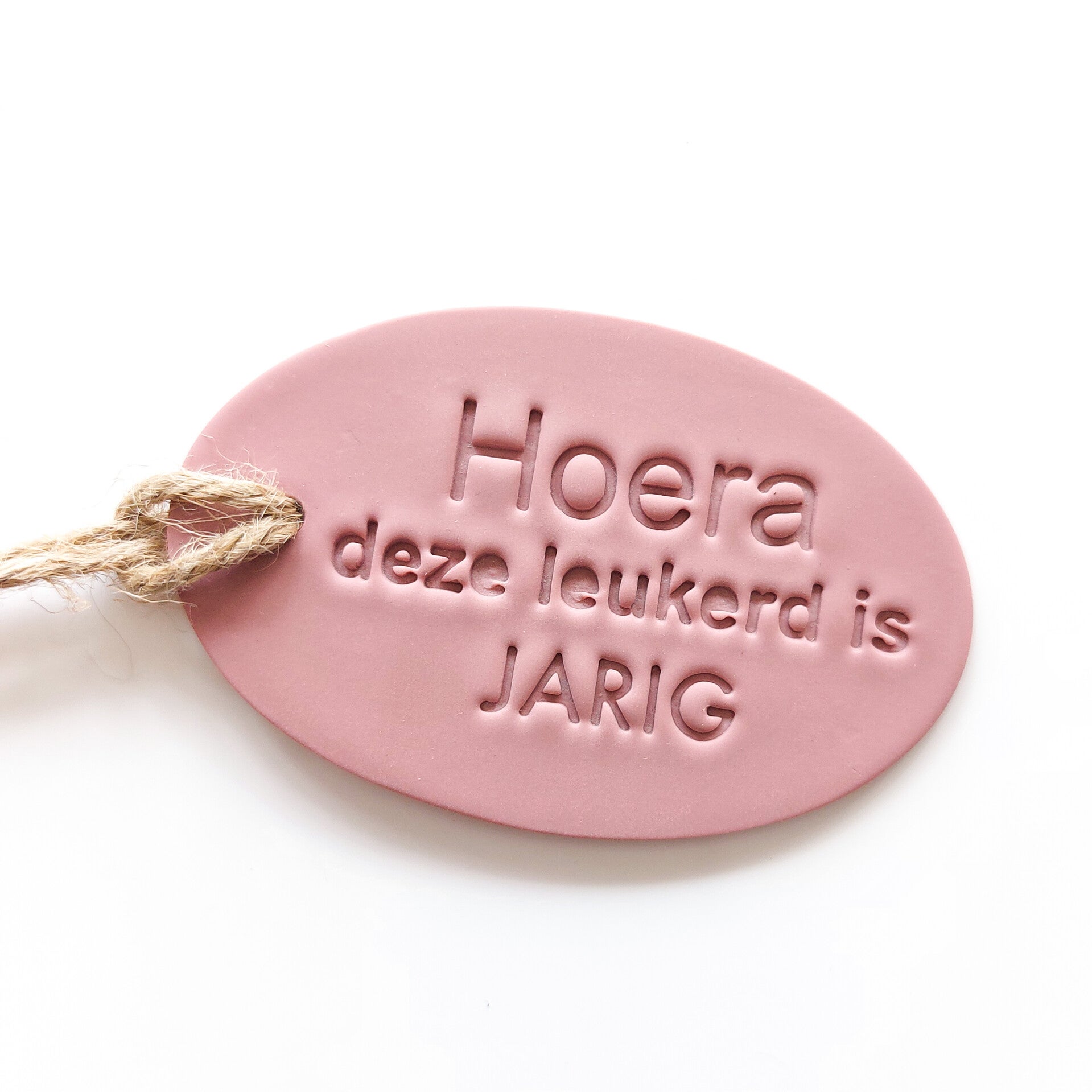 Cadeaulabel 'Hoera'