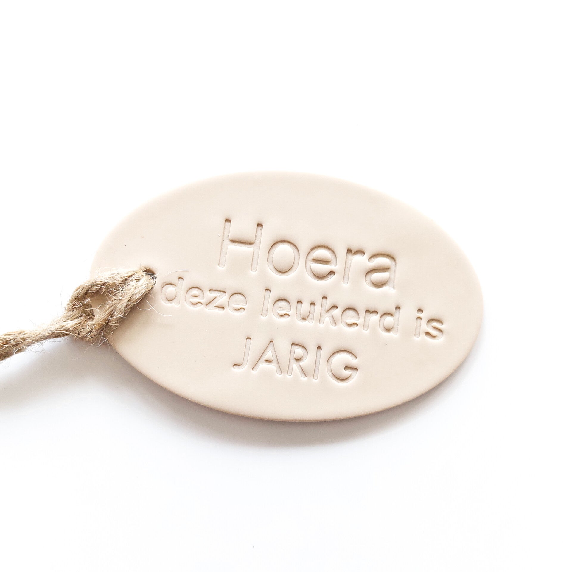 Cadeaulabel 'Hoera'